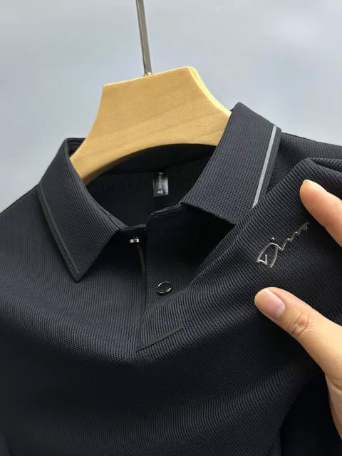 High-end-luxury-brand-fashion-hot-diamond-short-sleeve-Advanced-printed-POLO-shirt-summer-new-Korean.jpg_640x640_5457618f-bf35-46da-afc1-e346aaaa44ef.jpg Martinn | Classic Polo - Image 1